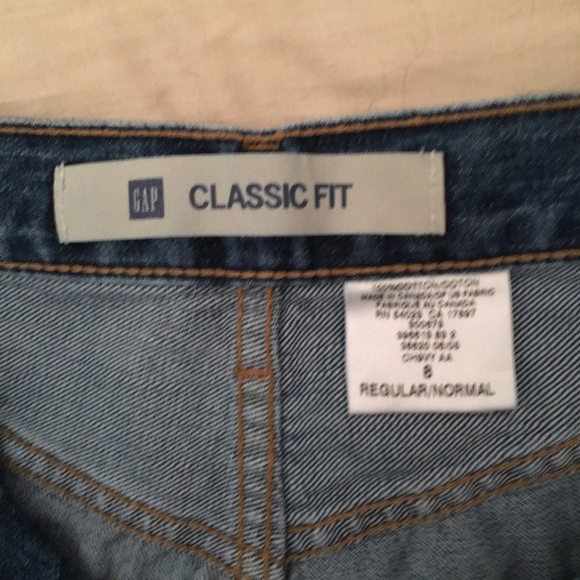 GAP CLASSIC FIT DENIM JEANS - SIZES 6 & 8 - Picture 4 of 4